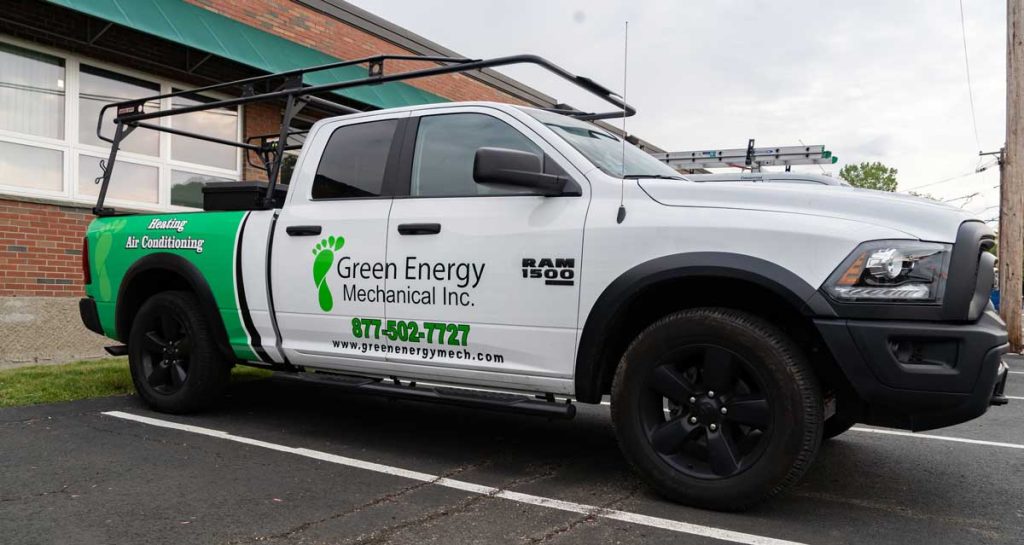 Green Energy Mechanical Inc. Truck