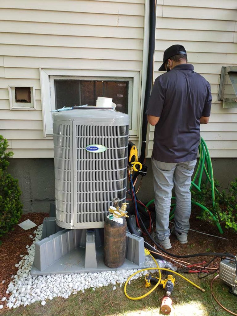 AC Filter Installation by Green Energy Mechanical Inc. in Canton, MA