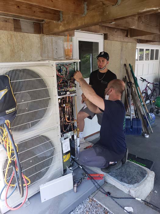 Heat Pump Repair Process