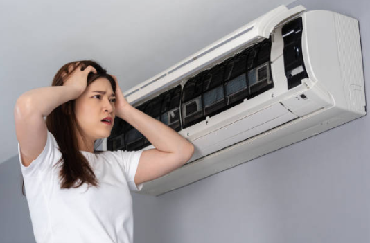 Customer is confused about the AC which is wall mounted.